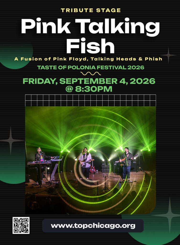 PINK TALKING FISH taste of polonia festival chicago