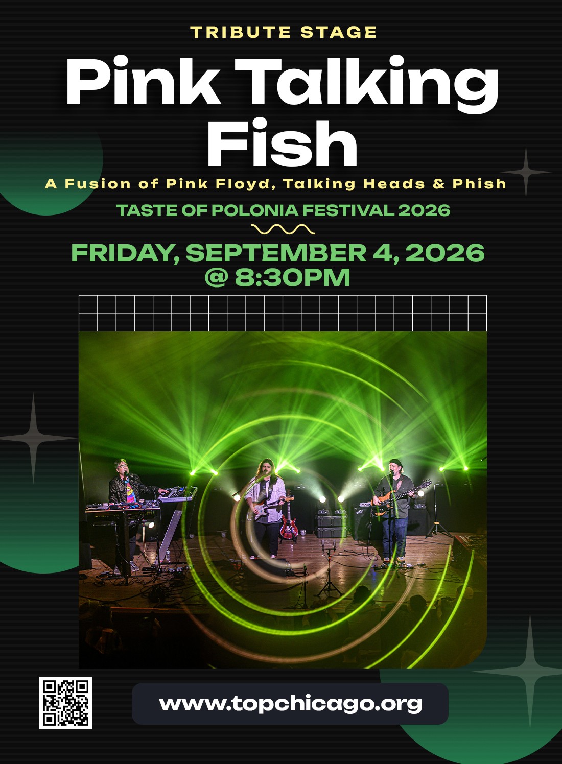 PINK TALKING FISH taste of polonia festival chicago