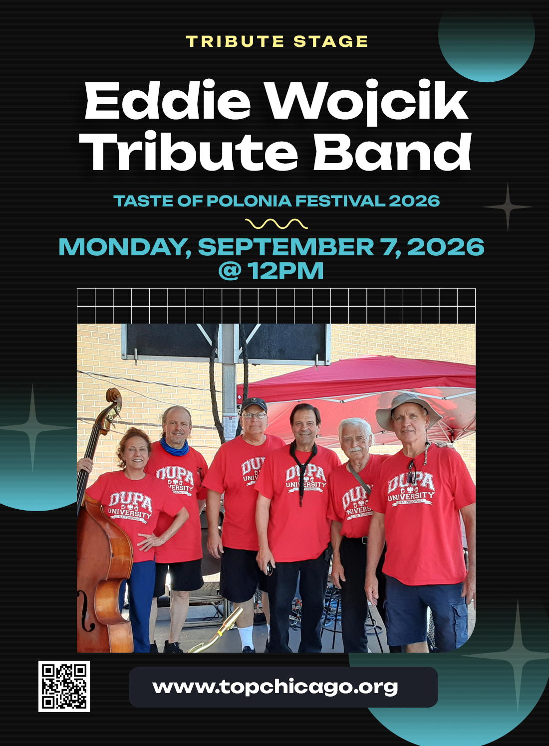 Eddie Wojcik Tribute Band taste of polonia chicago polish festival
