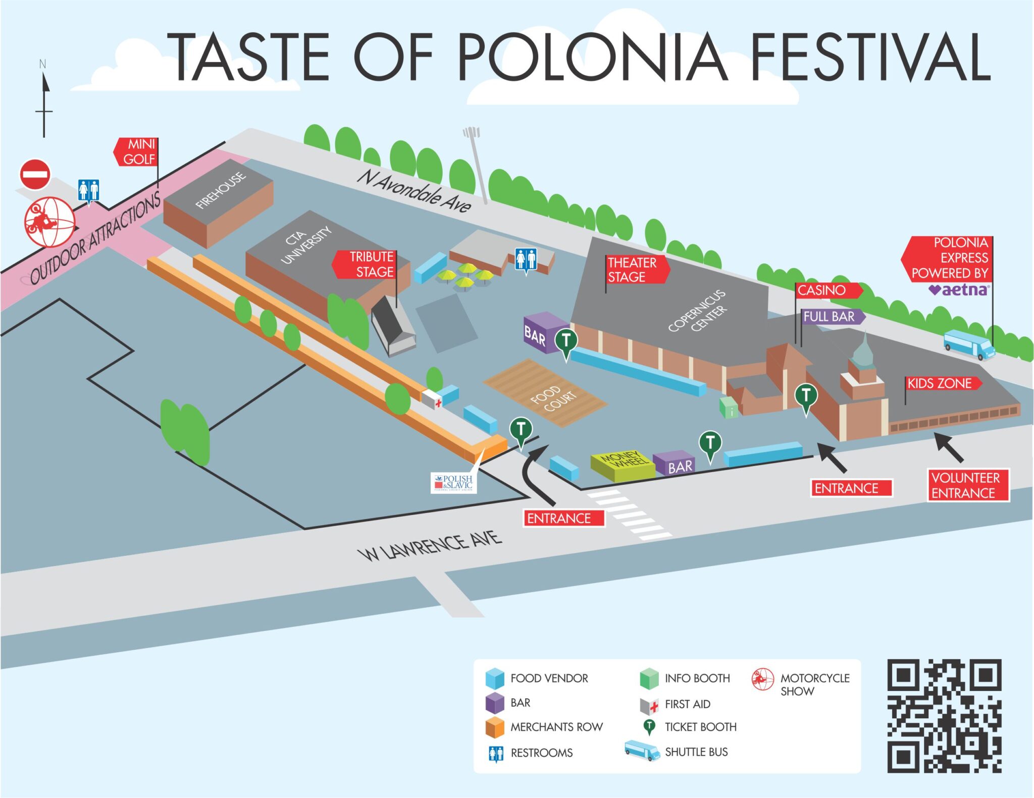 taste of polonia 2026 map
