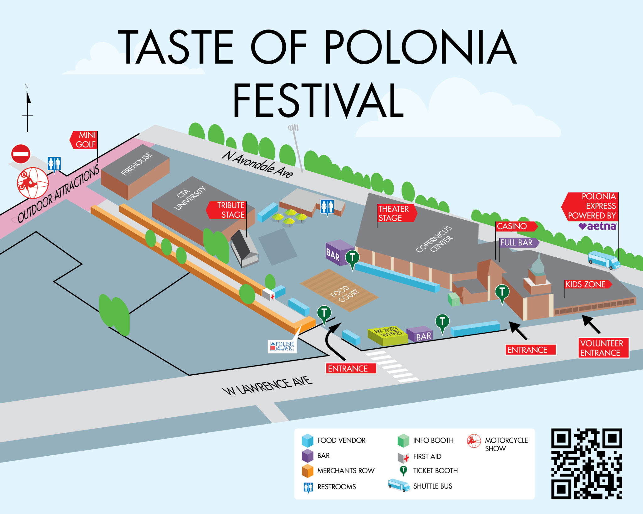 taste of polonia 2026 map