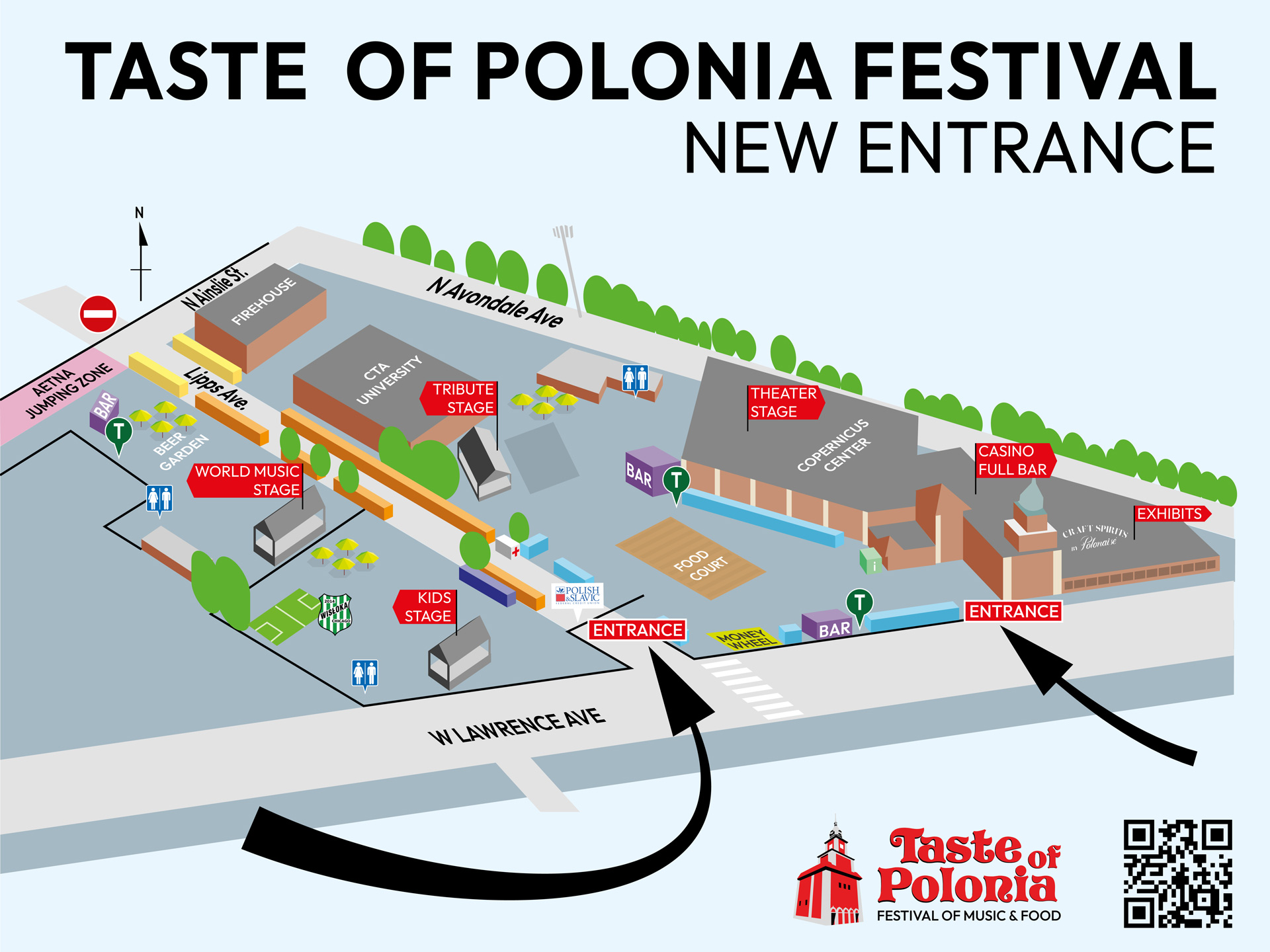 festival taste of polonioa new entrance